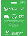 Xbox Live 12 Month Gold Membership