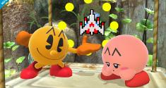 Super Smash Bros. for Wii U Pac-Man and Kirby