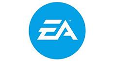 electronic arts logo blue