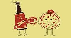 Pizza and Beer