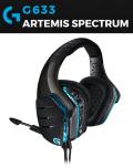 Logitech G633 Artemis Spectrum RGB 7.1 Surround Sound Gaming Headset box