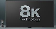 sharp 8k display