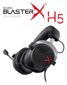 Creative Sound BlasterX H5 Gaming Headset thumb