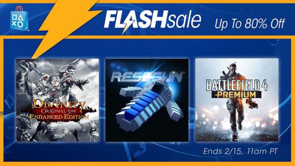 PSN Valentine's Day Flash Sale