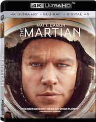 The Martian 4K Ultra HD Blu-ray Box Art