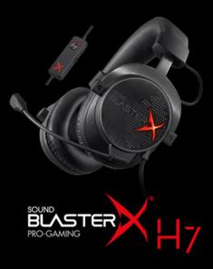 Creative Sound BlasterX H7 USB Gaming Headset