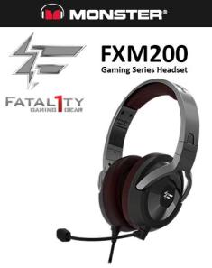Monster Fatal1ty FXM200 Gaming Headset