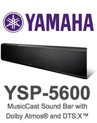 Yamaha YSP-5600 MusicCast Sound Bar with Dolby Atmos & DTS:X