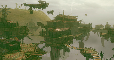 'Gravity Rush 2' Takes Place in the Mining Settlement of Banga