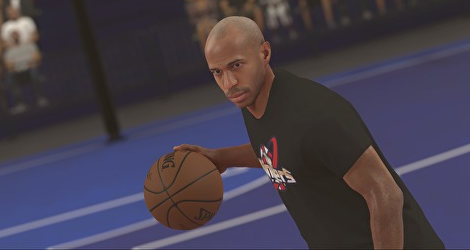 French Football Legend Thierry Henry is Playable in 'NBA 2K17'
