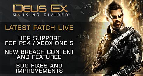 Deus Ex Mankind Divided HDR support news