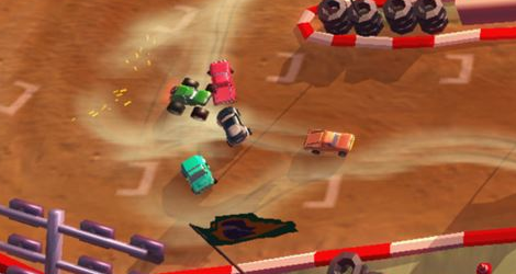 'Rock 'N Racing Off Road DX' Brings Top-Down Racing to PS4 Tomorrow