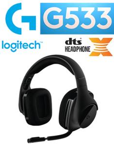 Logitech G533 Wireless Gaming DTS Headphone: X Headset PC Review