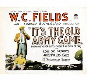 It's the old Army Game