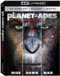 planet of the apes trilogy 4k