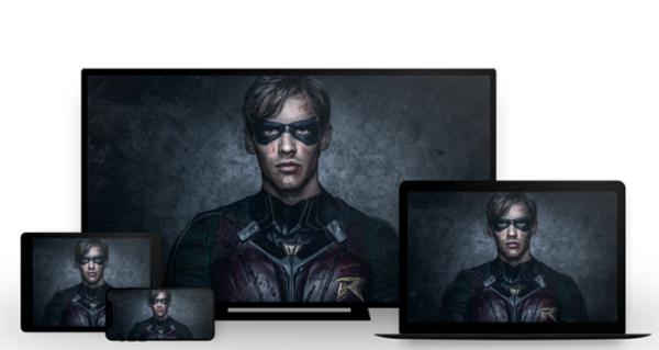 DC Universe streaming large