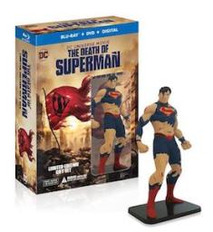death of superman limited edition gift set art