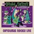 Brian Setzer Christmas Rocks Live front cover