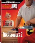 The Incredibles 2 4K Target Exclusive Digipak front cover
