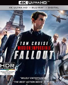 Mission Impossible Fallout 4K front cover