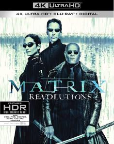The Matrix Revolutions 4K Blu-ray