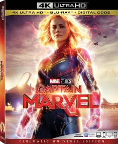 Captain Marvel - 4K Ultra HD Blu-ray front cover