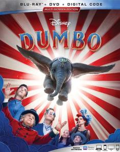 Dumbo Blu-ray cover
