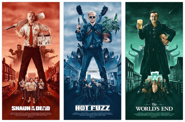 The Three Flavors Cornetto Trilogy