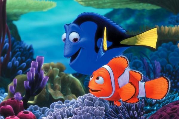Nemo and Dory