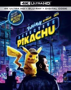 Pokémon: Detective Pikachu - 4K Ultra HD Blu-ray front cover