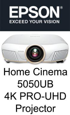 Epson Home Cinema 5050UB 4K PRO-UHD