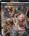 Jumanji: The Next Level - 4K Ultra HD Blu-ray (Best Buy Exclusive SteelBook) front cover