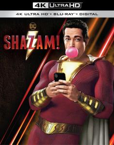 Shazam! - 4K Ultra HD Blu-ray front cover