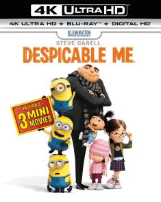 Despicable Me - 4K Ultra HD Blu-ray front cover