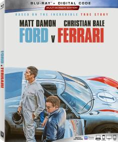 Ford v Ferrari - Blu-ray front cover