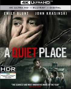 A Quiet Place - 4K Ultra HD Blu-ray front cover
