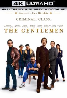 The Gentlemen - 4K Ultra HD Blu-ray temp front cover