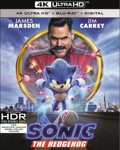 Sonic the Hedgehog - 4K Ultra HD Blu-ray front cover