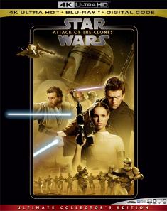 Star Wars: Episode II - Attack of the Clones - 4K Ultra HD Blu-ray front cover