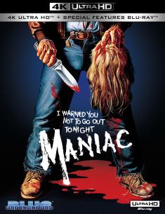 Maniac - 4K Ultra HD Blu-ray front cover