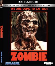 Zombie - 4K Ultra HD Blu-ray front cover