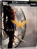 Wonder Woman - 4K Ultra HD Blu-ray (Best Buy Exckusive SteelBook v3) front cover