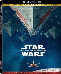 Star Wars: Episode IX - The Rise of Skywalker - 4K Ultra HD Blu-ray front cover (final)