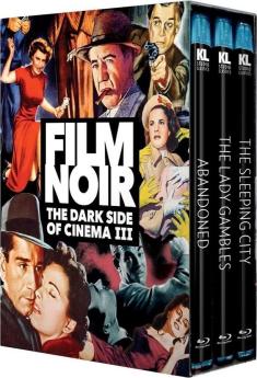 Film Noir: The Dark Side of Cinema III [Abandoned / The Lady Gambles / The Sleeping City] front cover