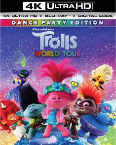 Trolls World Tour - 4K Ultra HD Blu-ray front cover