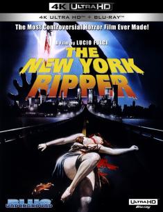 The New York Ripper - 4K Ultra HD Blu-ray front cover
