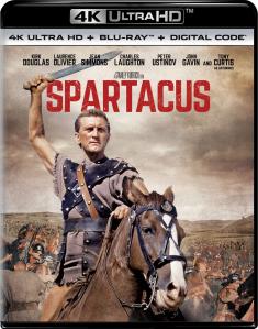 Spartacus - 4K Ultra HD Blu-ray front cover
