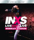 INXS: Live Baby Live at Wembley Stadium - 4K Ultra HD Blu-ray front cover