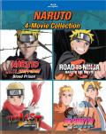 Naruto The Movie: 4-Movie Collection (Shippuden Blood Prison / Road to Ninja / The Last / Boruto) front cover