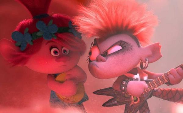 Trolls World Tour backdrop